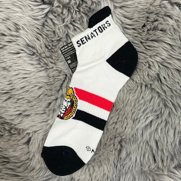 NHL | Men's Ottawa Senator Socks | Ankle Socks - Picture 2 of 2